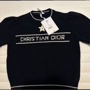 Dior Short Sleeve Sweater Brand New